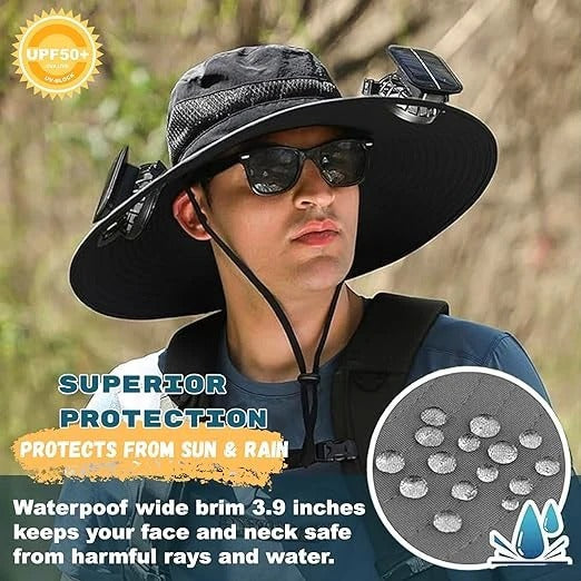 Lisslune | Lightweight Breathable Sun Hat for Men