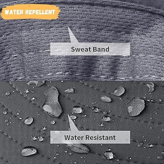 Lisslune | Lightweight Breathable Cooling Sun Hat for Men with Dual Fan & Solar Power