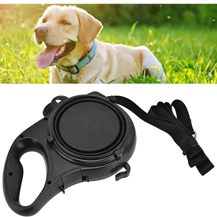 Lisslune | 4-in-1 Multifunctional Dog Leash with Water Bottle & Bowl