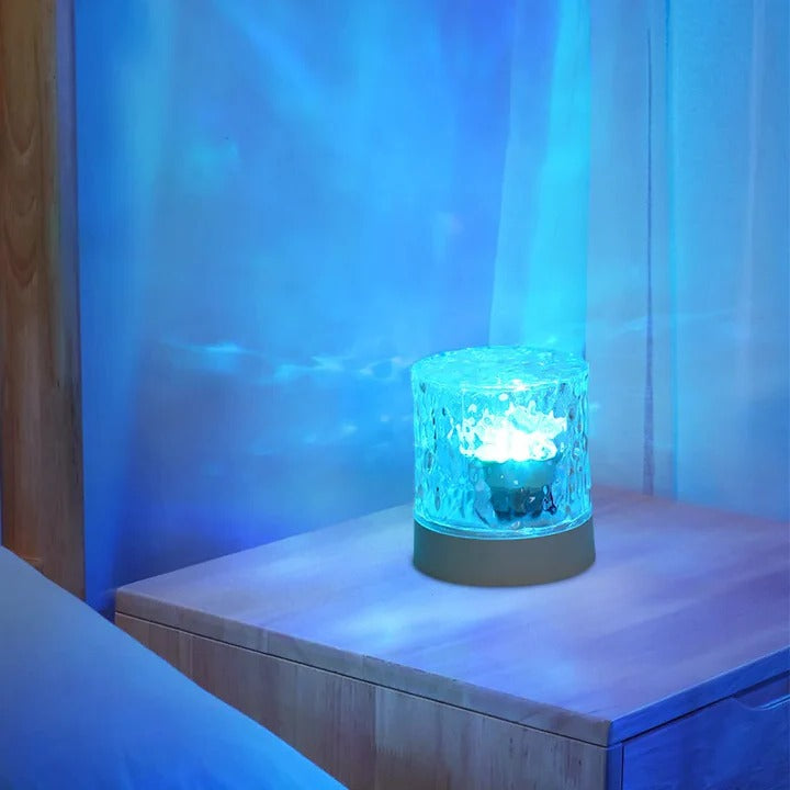 Lisslune | Crystal Ripple Projector Night Light
