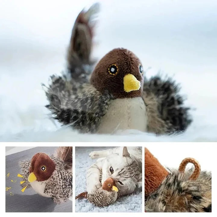 Lisslune | Interactive Sound Bird Cat and Dog Toy