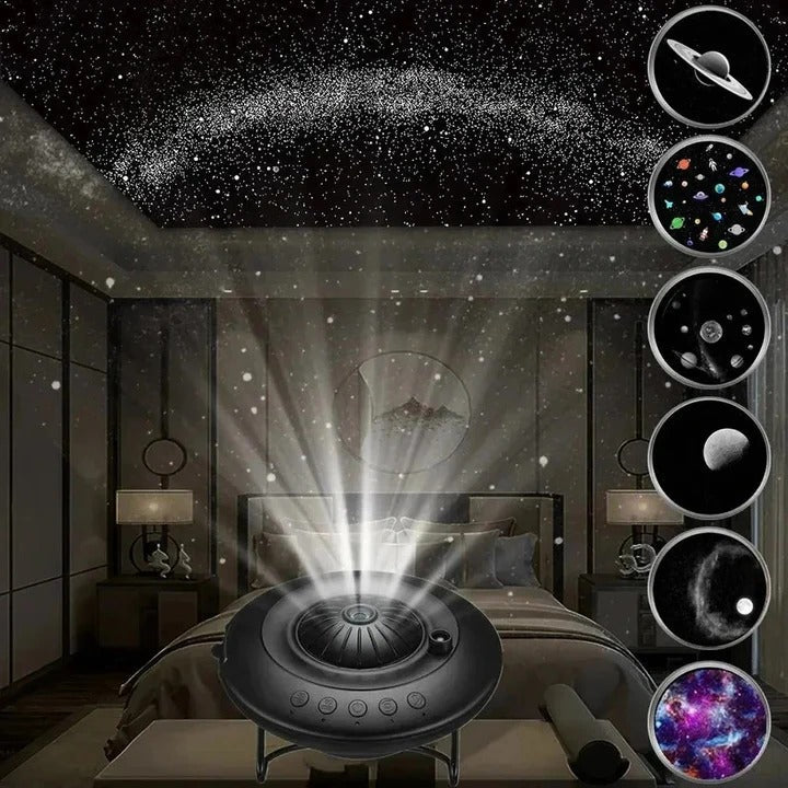 Lisslune | Galaxy Projector with Planetarium Effects