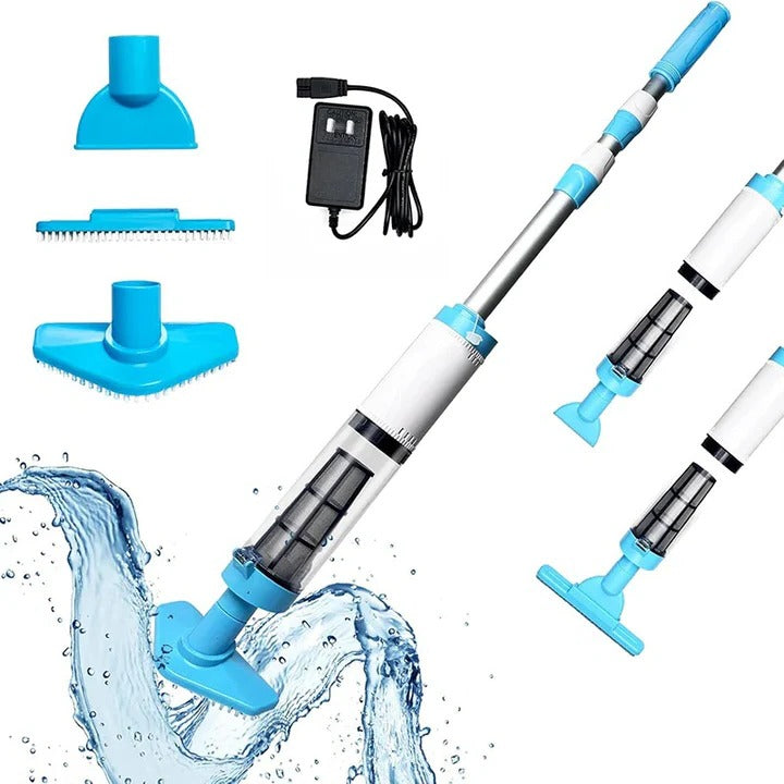 Lisslune | 3 in 1 Cordless Rechargeable Pool Vacuum Cleaner