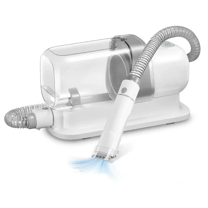 Lisslune | Low-Noise Dog Grooming Vacuum with Full Pet Hair Clippers and Brush Kit