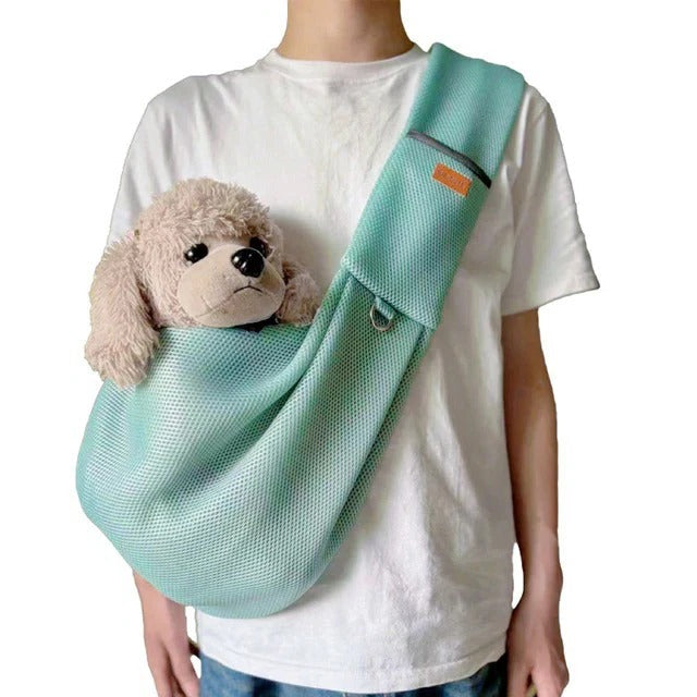 Lisslune | Lightweight & Breathable Crossbody Dog Sling Shoulder Bag
