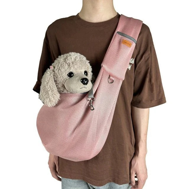 Lisslune | Lightweight & Breathable Crossbody Dog Sling Shoulder Bag