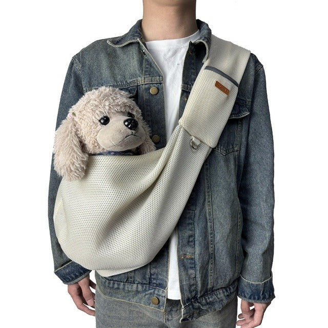 Lisslune | Lightweight & Breathable Crossbody Dog Sling Shoulder Bag