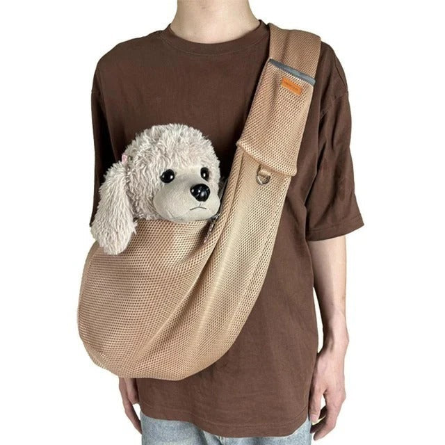 Lisslune | Lightweight & Breathable Crossbody Dog Sling Shoulder Bag