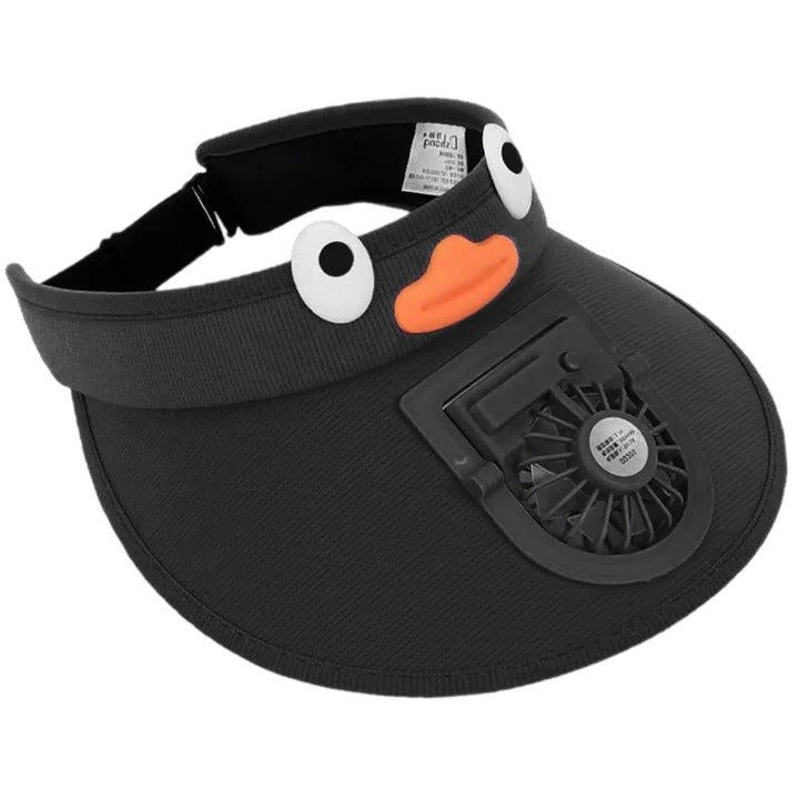 Lisslune | Kids Sun Visor Hat with Cooling Fan Hat