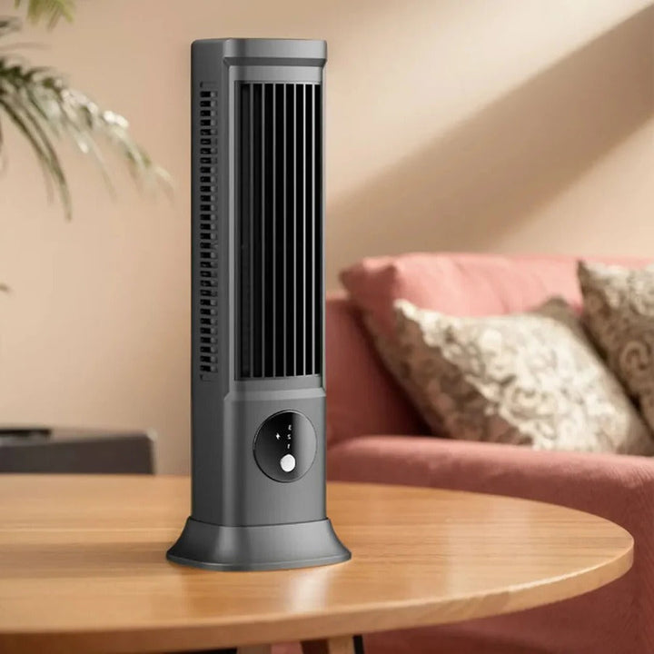 Lisslune | Mini Rechargeable Air Conditioning Desk Fan