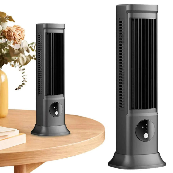Lisslune | Mini Rechargeable Air Conditioning Desk Fan