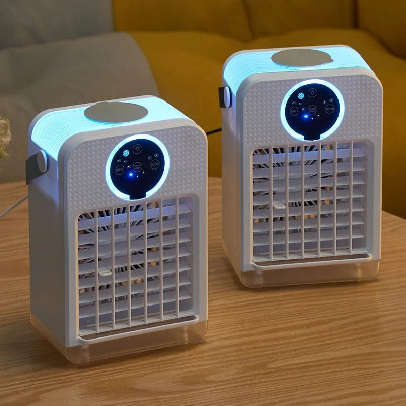 Lisslune | Mini Portable Air Conditioner with Touchscreen and Mist Cooling