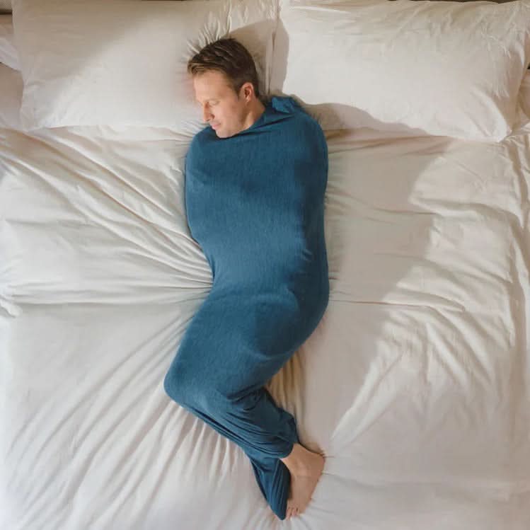 Lisslune | Adult Swaddle Blanket for Relaxing Sleep Comfort