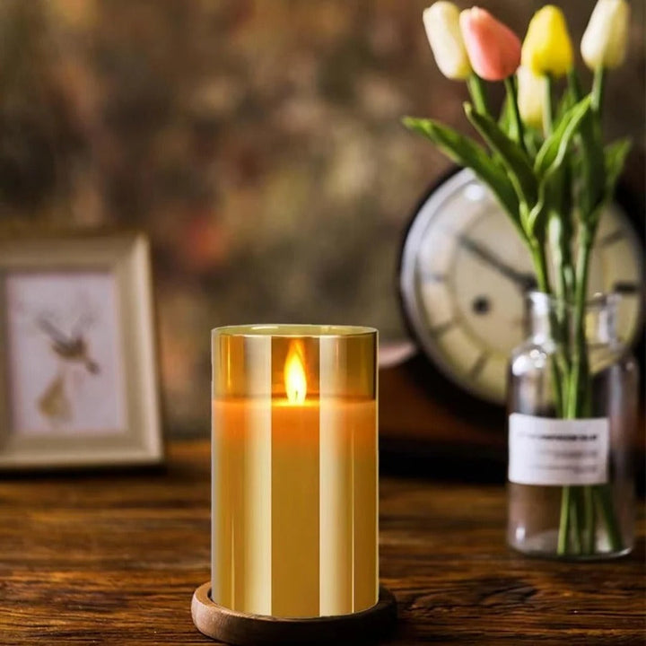 Lisslune | Realistic Flameless Candles with Remote