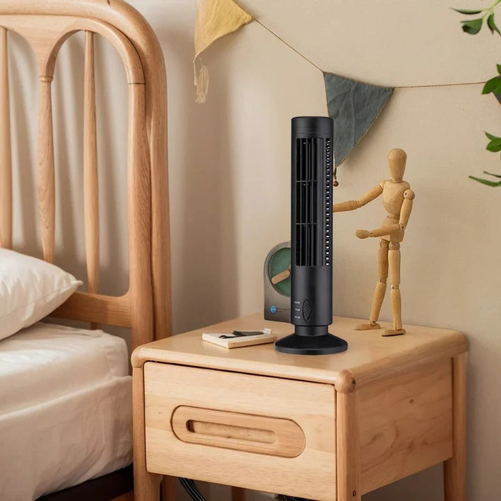 Lisslune | Mini Desktop Air Conditioner with USB Bladeless Cooling