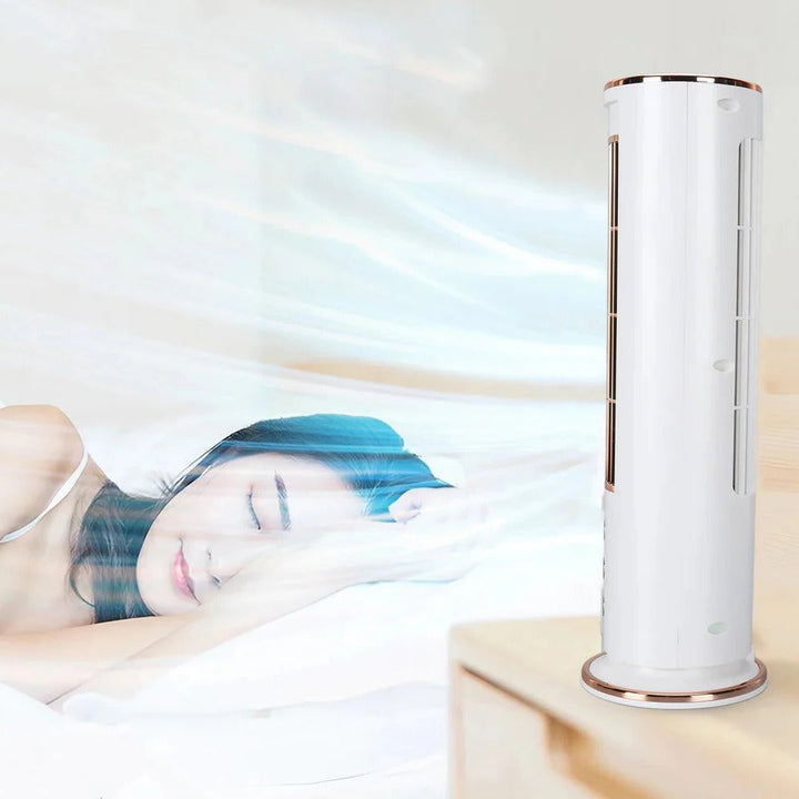 Lisslune | Bladeless Desktop Air Conditioner Fan with Remote Control