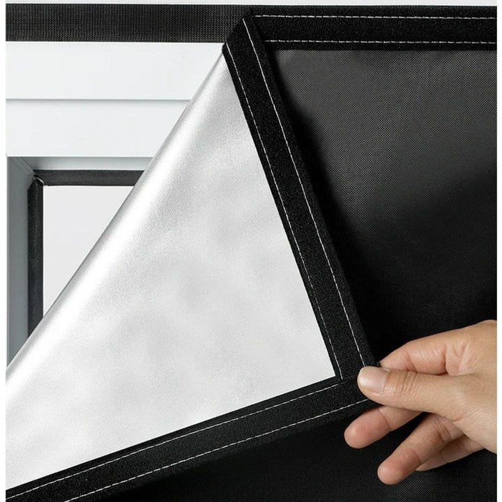 Lisslune | Adhesive Blackout Sun Blocking Window Cover Shade