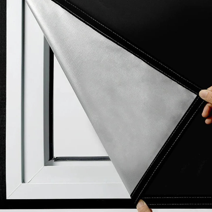 Lisslune | Adhesive Blackout Sun Blocking Window Cover Shade