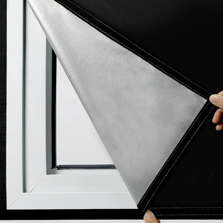 Lisslune | Adhesive Blackout Sun Blocking Window Cover Shade