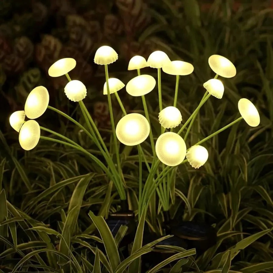 Lisslune | Solar Swaying Mushroom Garden Decor Lights