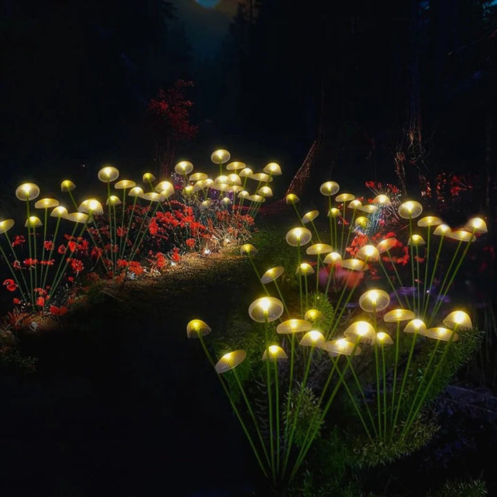 Lisslune | Solar Swaying Mushroom Garden Decor Lights