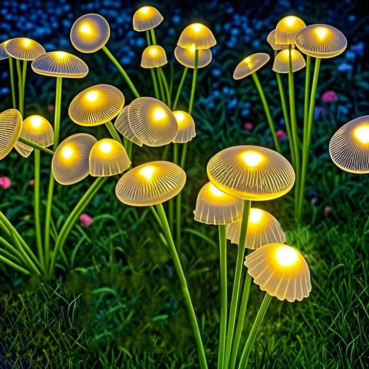 Lisslune | Solar Swaying Mushroom Garden Decor Lights