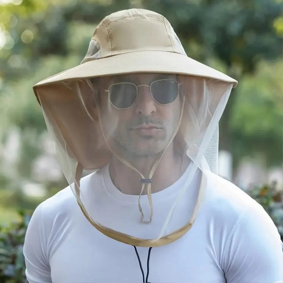 Lisslune | Breathable Sun and Mosquito Protection Wide Brim Hat