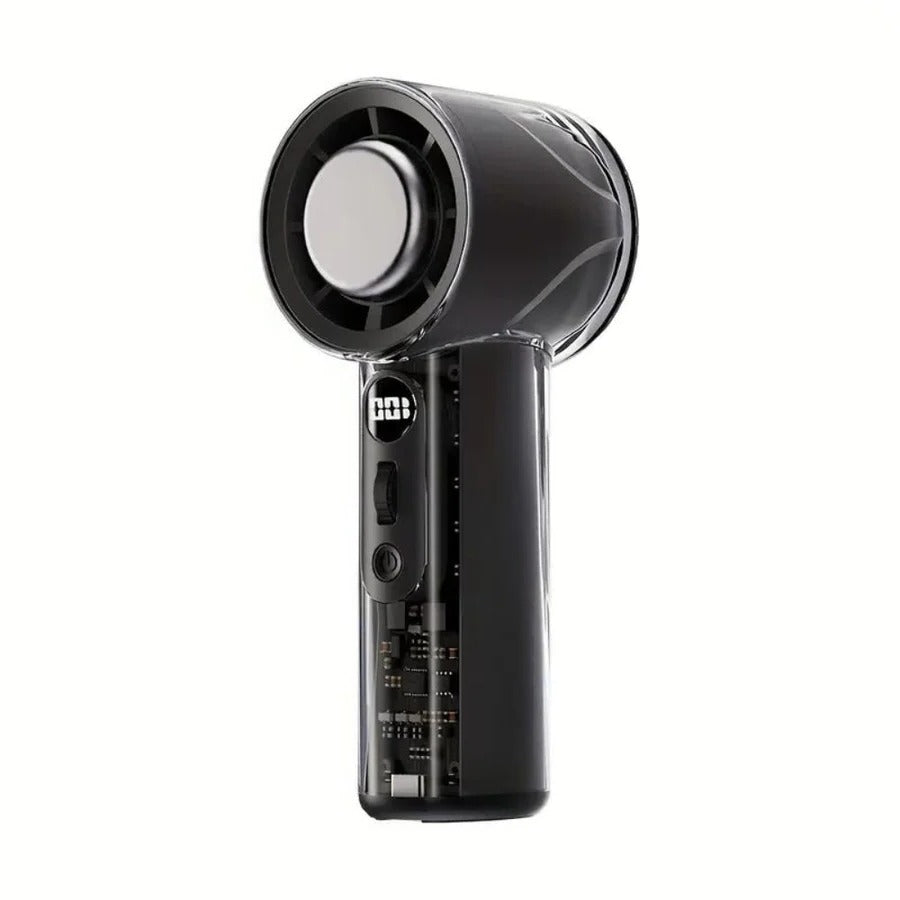 Lisslune | Turbo Cool Rechargeable Portable Hand Held Mini Fan