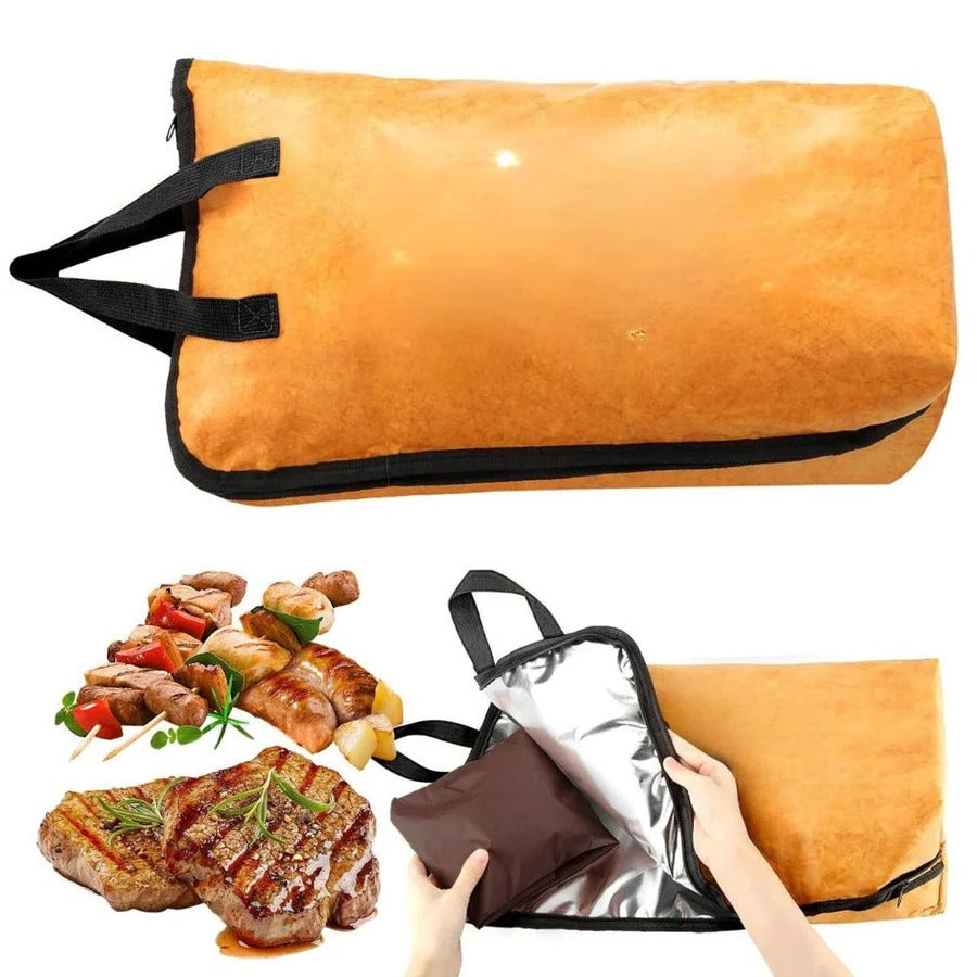Lisslune | Insulated BBQ Meat Resting Blanket Bag with Handle