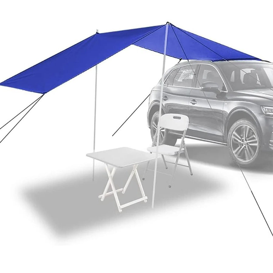 Lisslune | Waterproof Car Canopy Side Awning Pull Out Kit