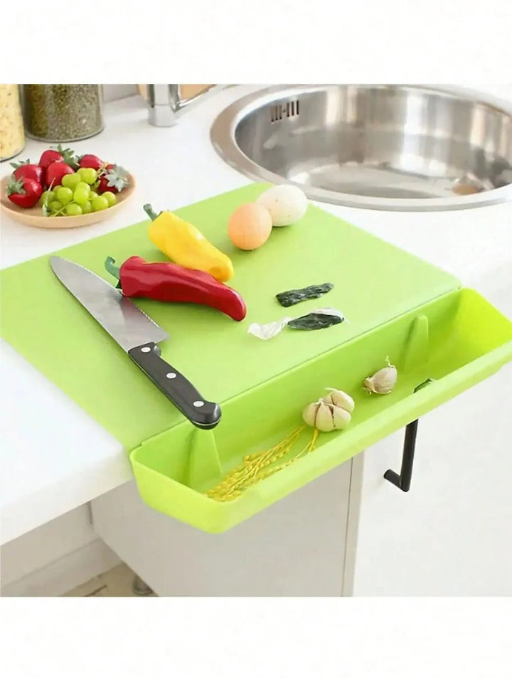 Lisslune | 2 in 1 Cutting Board with Container Tray