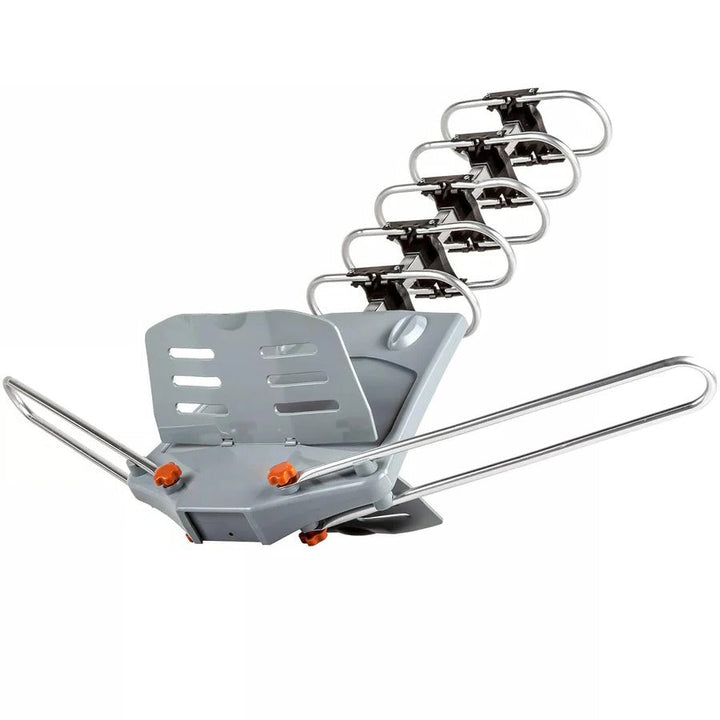 Lisslune | Long Range Digital HD TV Antenna with Full 360 Directional Motor and Mounting Pole