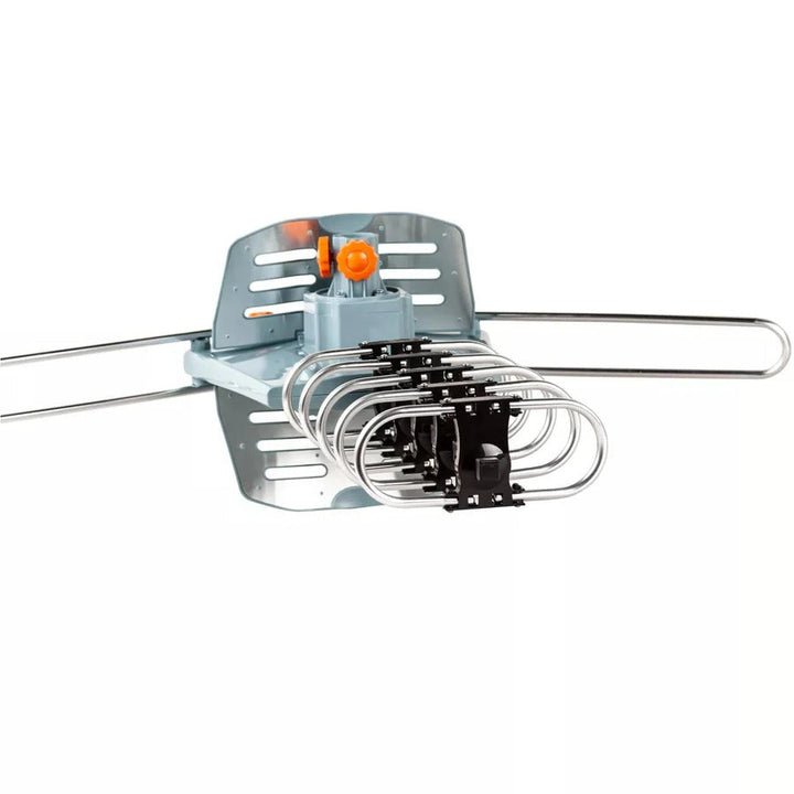 Lisslune | Long Range Digital HD TV Antenna with Full 360 Directional Motor and Mounting Pole