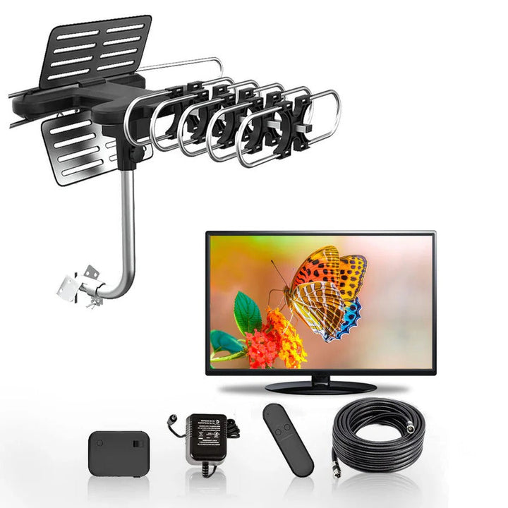 Lisslune | Outdoor HD TV Antenna with 360° Motor