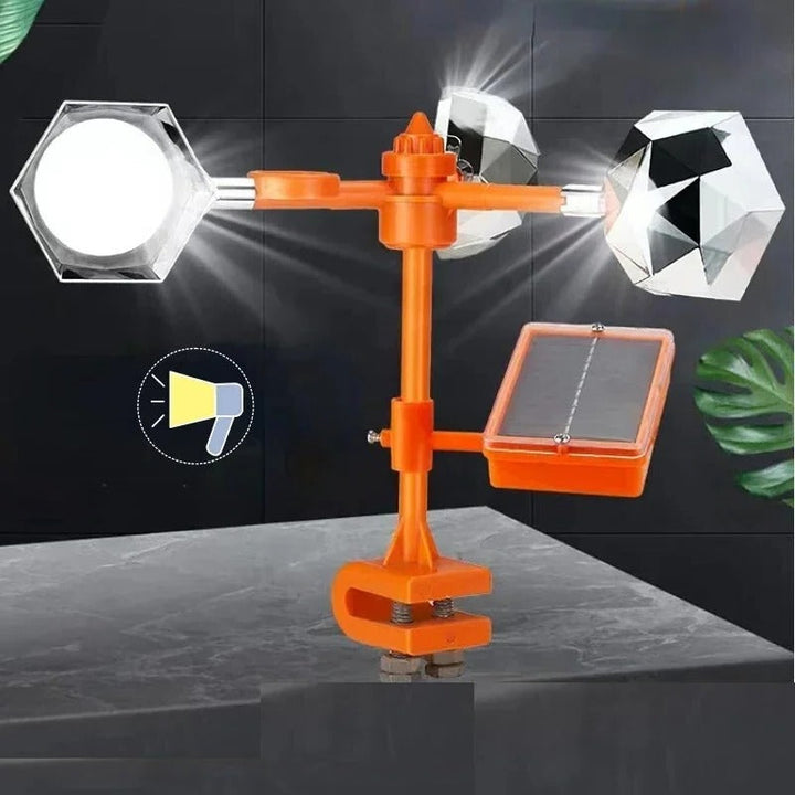 Lisslune | 360 Degree Reflective Solar Powered Bird Repeller
