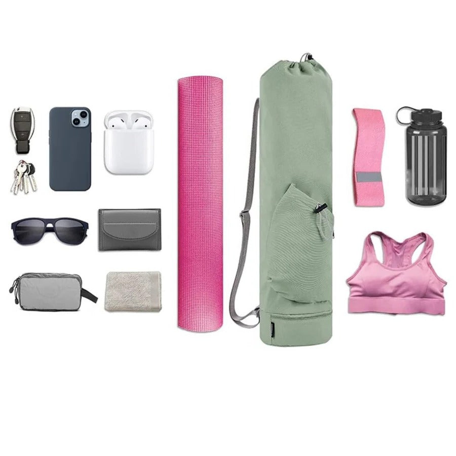 Lisslune | Multi Purpose Yoga Mat Bag with Wet Storage