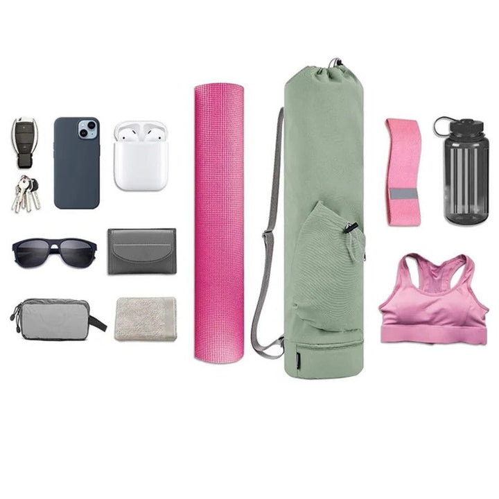 Lisslune | Multi Purpose Yoga Mat Bag with Wet Storage