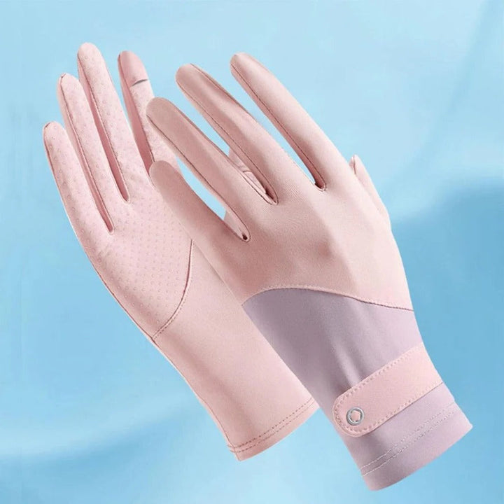 Lisslune | Womens Breathable UV Sun Protection Driving Gloves