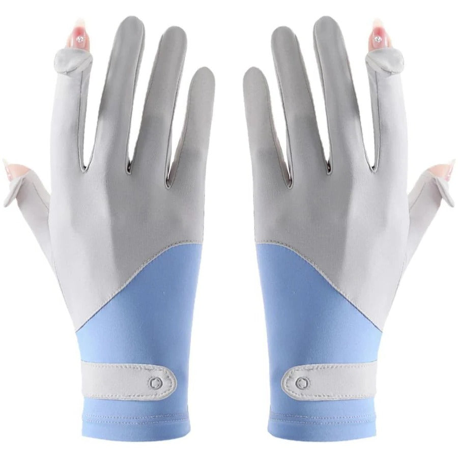 Lisslune | Womens Breathable UV Sun Protection Driving Gloves