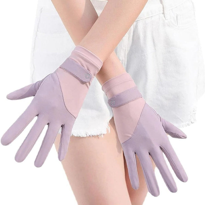 Lisslune | Womens Breathable UV Sun Protection Driving Gloves
