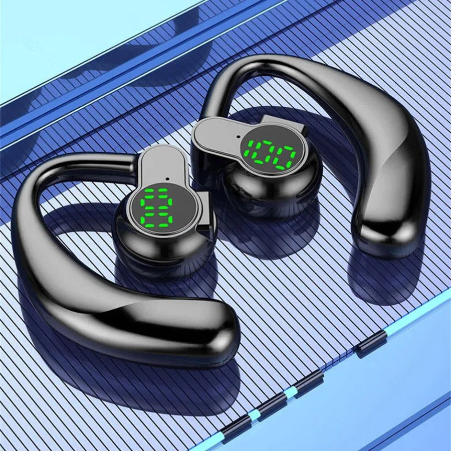 Lisslune | Wireless Noise Canceling Bluetooth Ear Hook Headphones