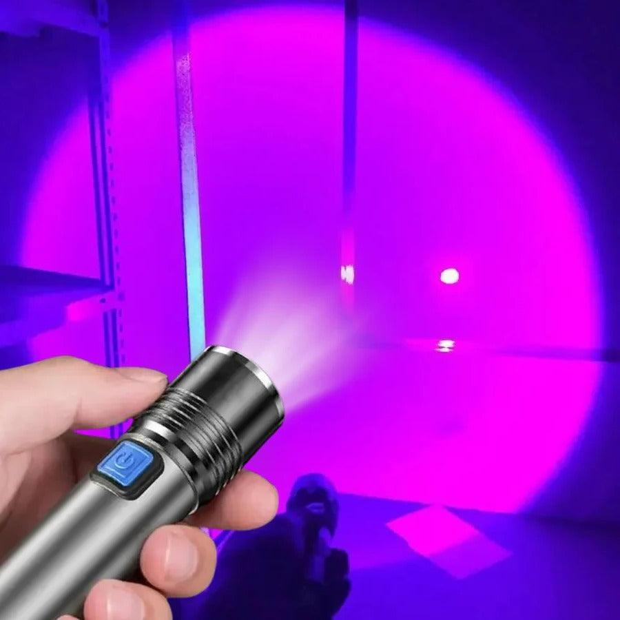 Lisslune | Handheld Blacklight UV Ultraviolet Urine Detector Flashlight