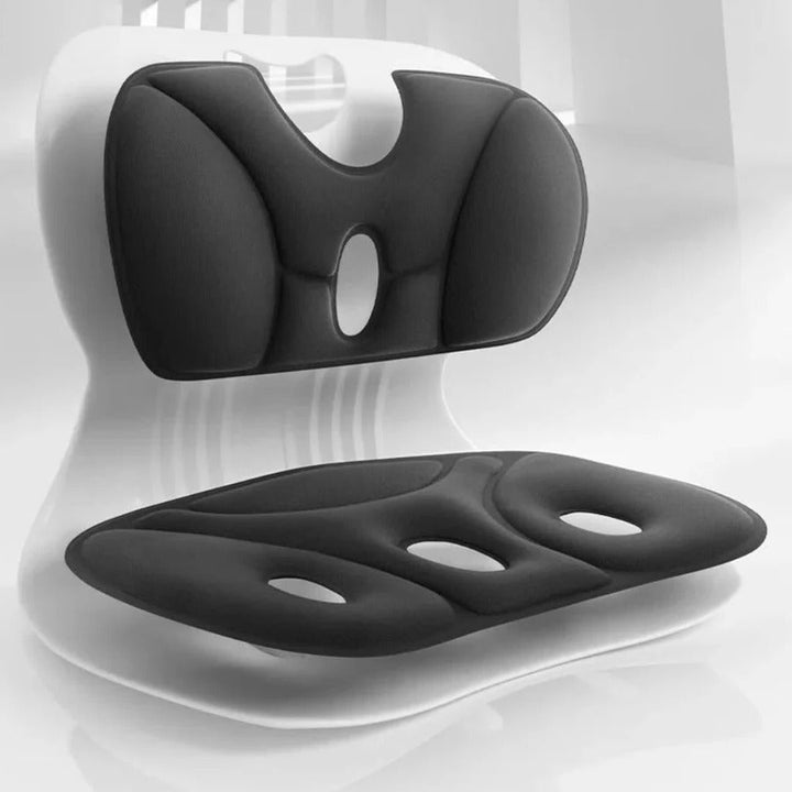 Lisslune | Ergonomic Office Chair Posture Corrector Seat with Backrest