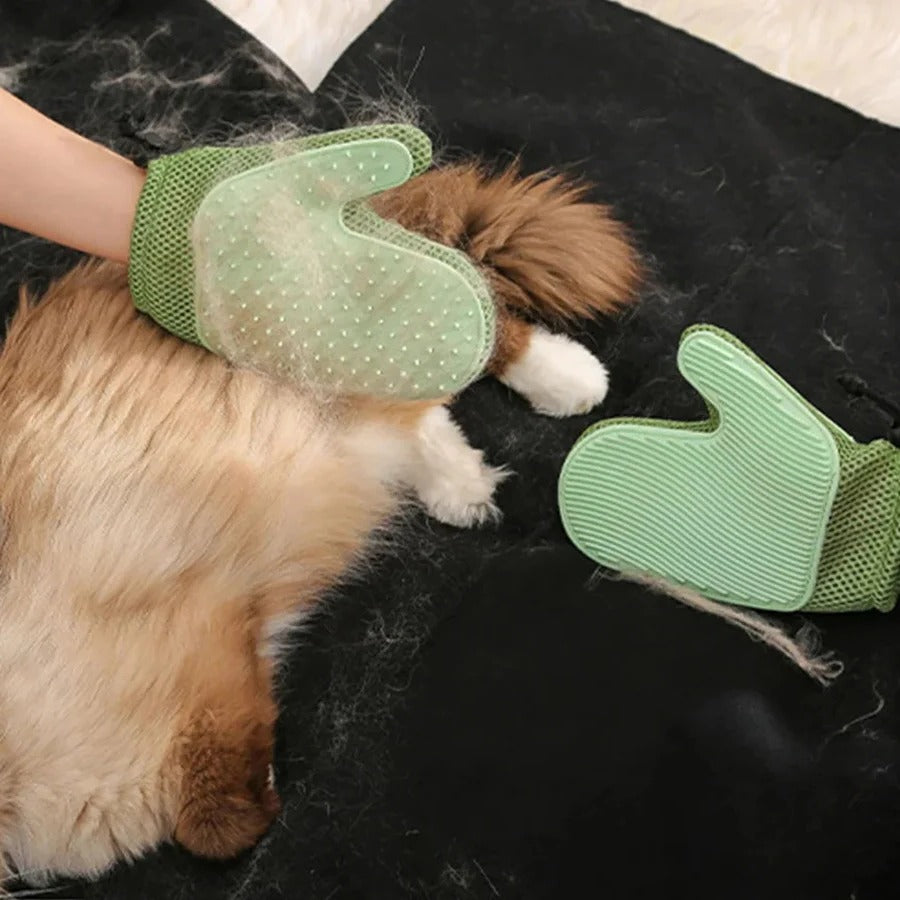 Lisslune | 2 in 1 Cat Glove for Grooming