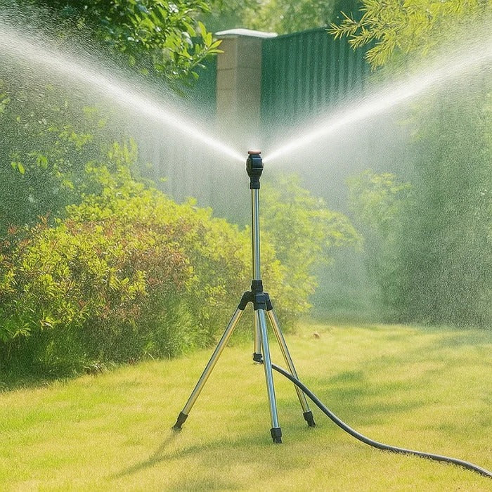 Lisslune | High Pressure Rotating Tripod Sprinkler