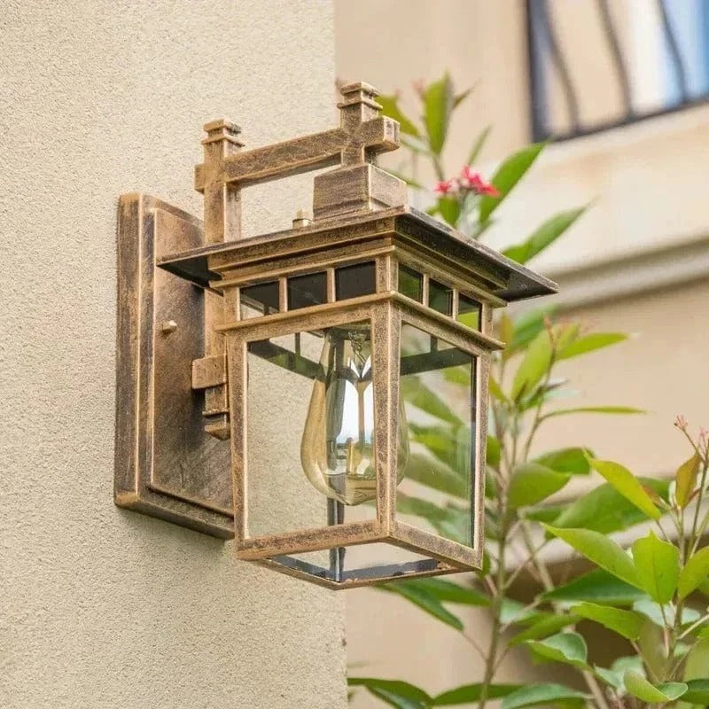 Lisslune | Modern Outdoor Wall Mounted Light Fixture for Entryways and Yards