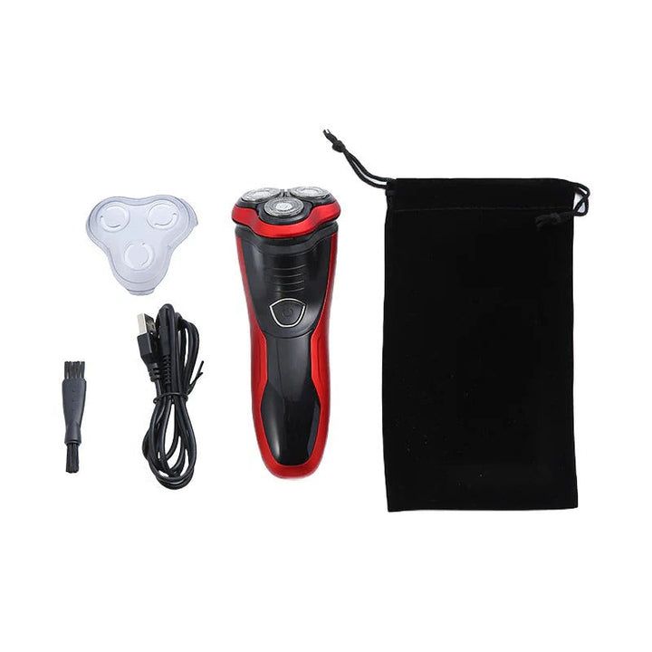 Lisslune | Men Shaver Rotating Waterproof Electric Shaver