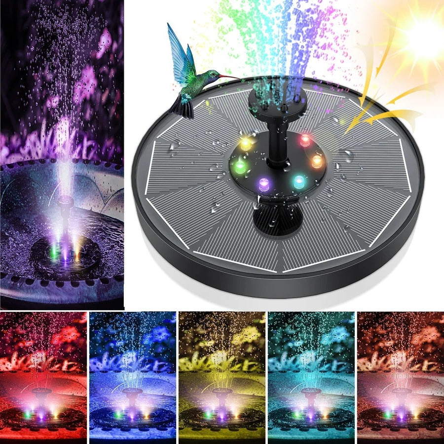 Lisslune | LED Solar Energy Fountain