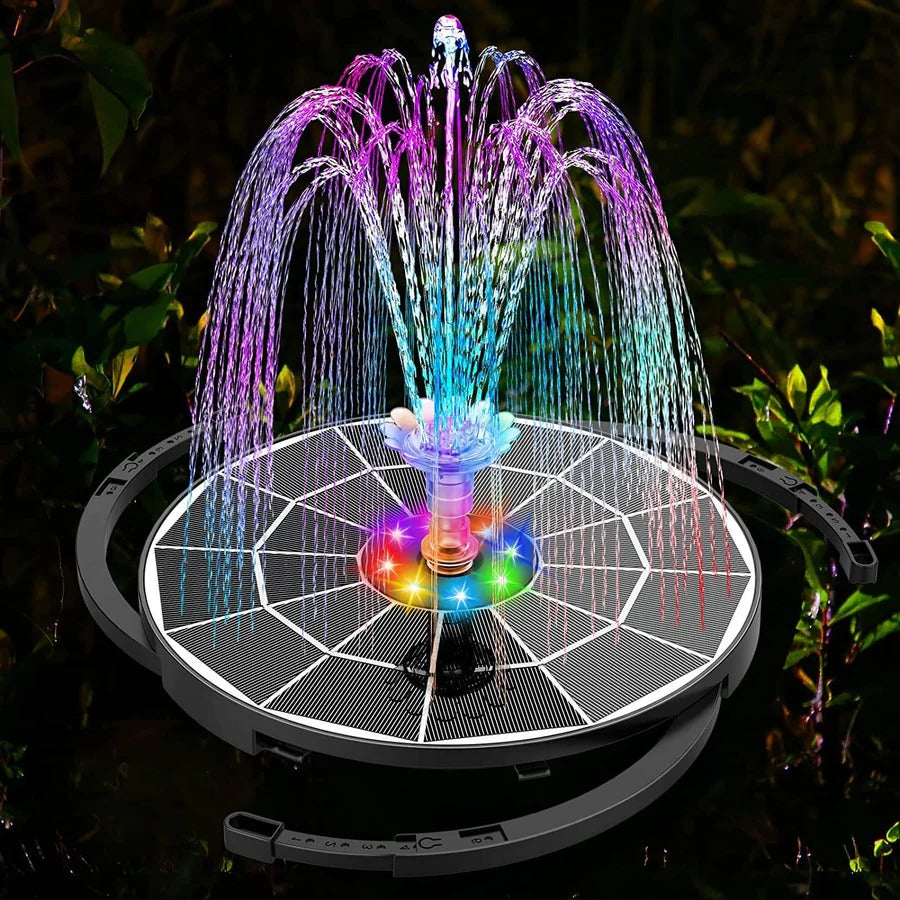 Lisslune | LED Solar Energy Fountain