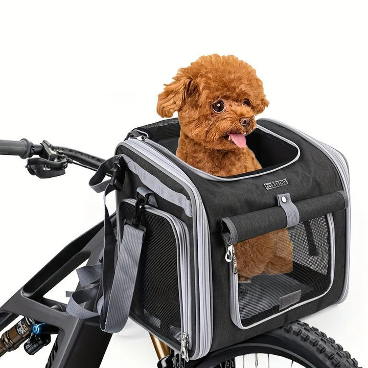 Lisslune | Expandable Bike Basket for Pets